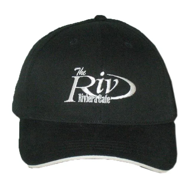 Black The Riv Riviera Cafe baseball cap